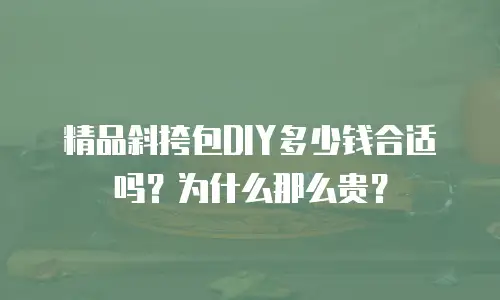 精品斜挎包DIY多少钱合适吗？为什么那么贵？