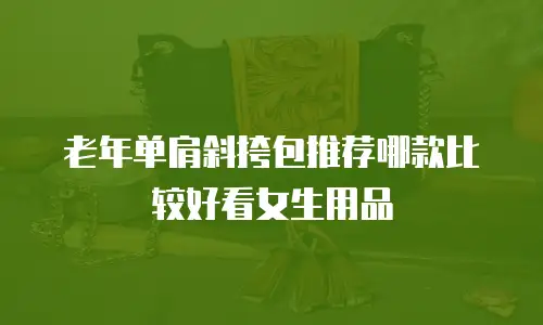 老年单肩斜挎包推荐哪款比较好看女生用品