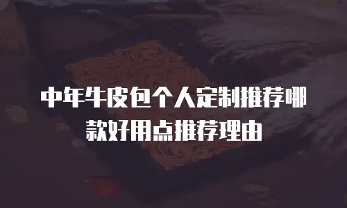 中年牛皮包个人定制推荐哪款好用点推荐理由