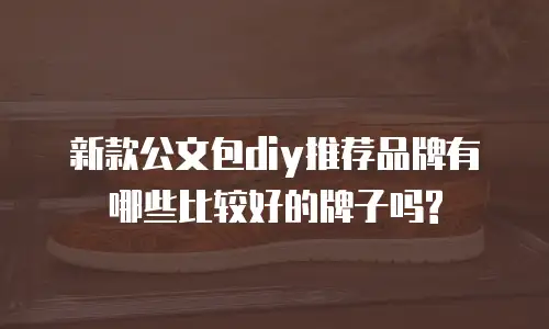 新款公文包diy推荐品牌有哪些比较好的牌子吗?