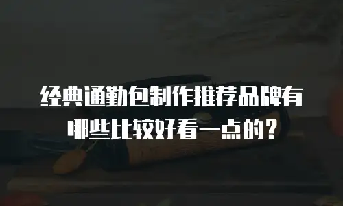 经典通勤包制作推荐品牌有哪些比较好看一点的？