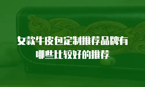 女款牛皮包定制推荐品牌有哪些比较好的推荐
