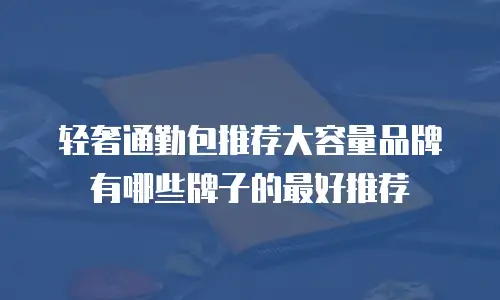 轻奢通勤包推荐大容量品牌有哪些牌子的最好推荐