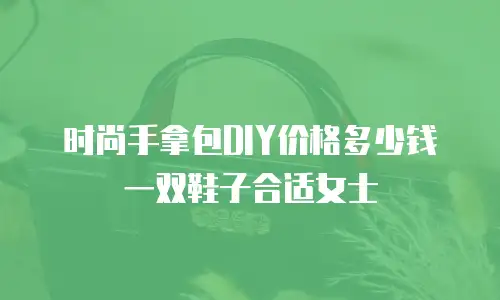 时尚手拿包DIY价格多少钱一双鞋子合适女士