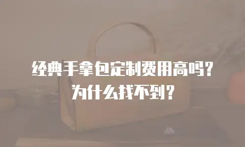 经典手拿包定制费用高吗？为什么找不到？