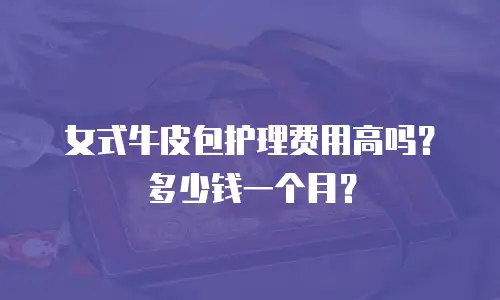 女式牛皮包护理费用高吗？多少钱一个月？