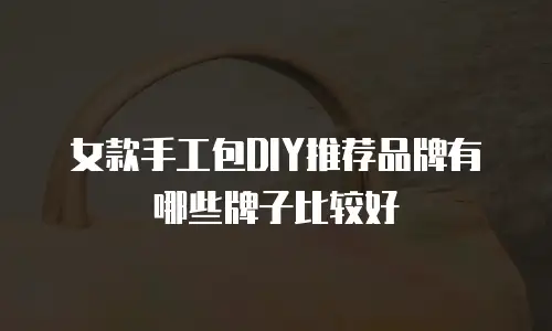 女款手工包DIY推荐品牌有哪些牌子比较好