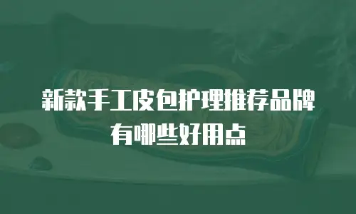 新款手工皮包护理推荐品牌有哪些好用点