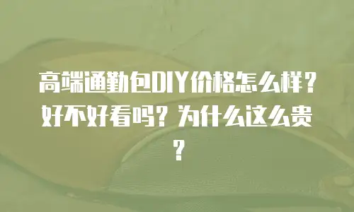 高端通勤包DIY价格怎么样？好不好看吗？为什么这么贵？