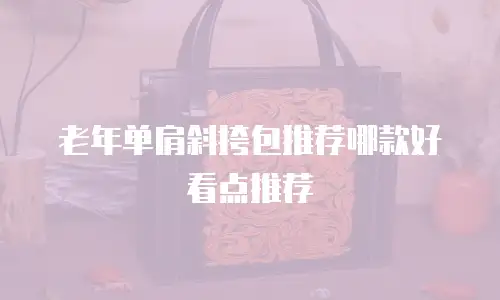 老年单肩斜挎包推荐哪款好看点推荐