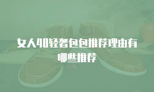 女人40轻奢包包推荐理由有哪些推荐