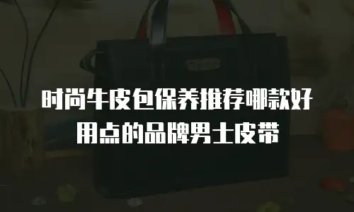 时尚牛皮包保养推荐哪款好用点的品牌男士皮带