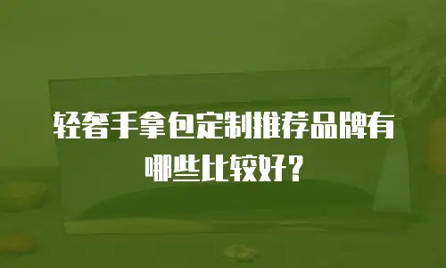 轻奢手拿包定制推荐品牌有哪些比较好？