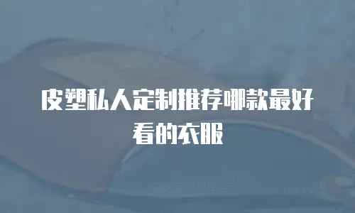 皮塑私人定制推荐哪款最好看的衣服