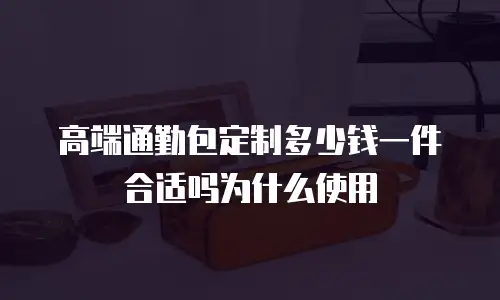 高端通勤包定制多少钱一件合适吗为什么使用