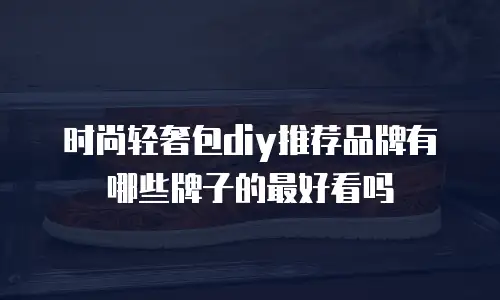 时尚轻奢包diy推荐品牌有哪些牌子的最好看吗