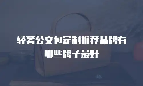 轻奢公文包定制推荐品牌有哪些牌子最好