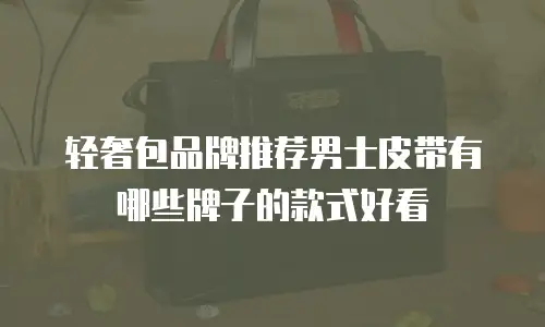 轻奢包品牌推荐男士皮带有哪些牌子的款式好看