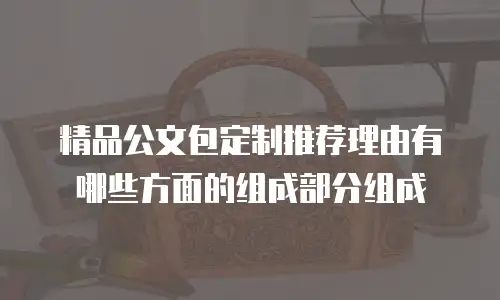 精品公文包定制推荐理由有哪些方面的组成部分组成
