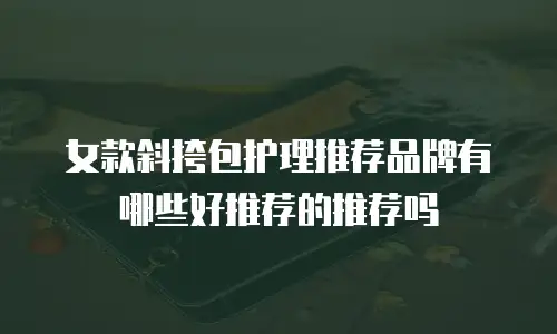女款斜挎包护理推荐品牌有哪些好推荐的推荐吗