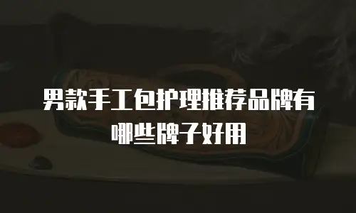 男款手工包护理推荐品牌有哪些牌子好用