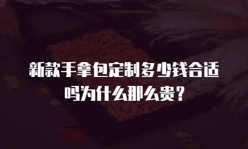新款手拿包定制多少钱合适吗为什么那么贵？