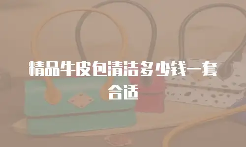 精品牛皮包清洁多少钱一套合适