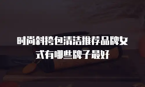 时尚斜挎包清洁推荐品牌女式有哪些牌子最好