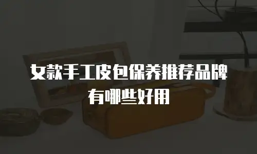女款手工皮包保养推荐品牌有哪些好用