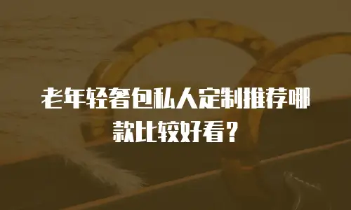 老年轻奢包私人定制推荐哪款比较好看？