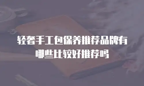 轻奢手工包保养推荐品牌有哪些比较好推荐吗