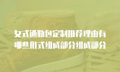 女式通勤包定制推荐理由有哪些形式组成部分组成部分