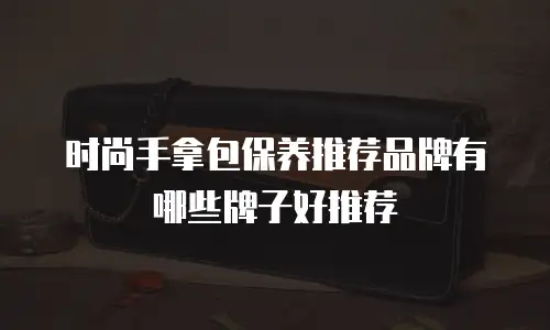 时尚手拿包保养推荐品牌有哪些牌子好推荐