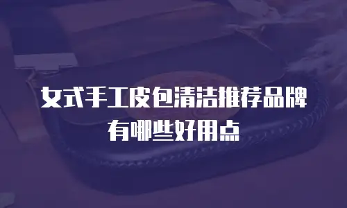 女式手工皮包清洁推荐品牌有哪些好用点