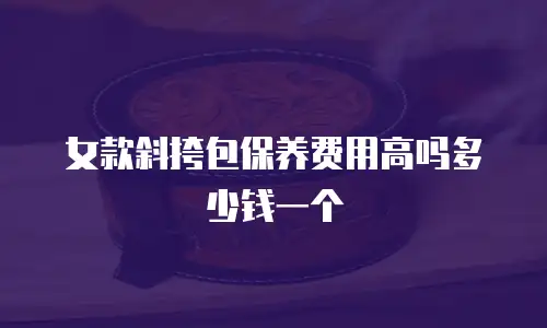 女款斜挎包保养费用高吗多少钱一个