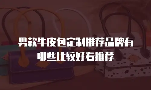 男款牛皮包定制推荐品牌有哪些比较好看推荐
