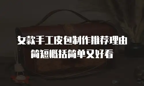 女款手工皮包制作推荐理由简短概括简单又好看