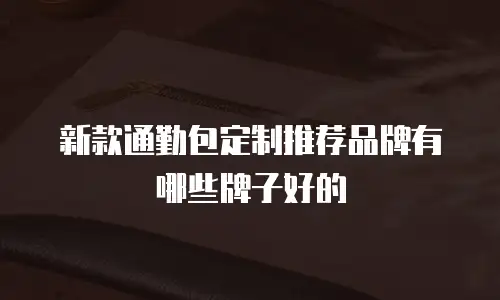 新款通勤包定制推荐品牌有哪些牌子好的