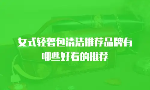 女式轻奢包清洁推荐品牌有哪些好看的推荐