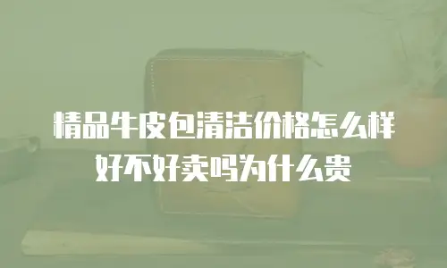 精品牛皮包清洁价格怎么样好不好卖吗为什么贵