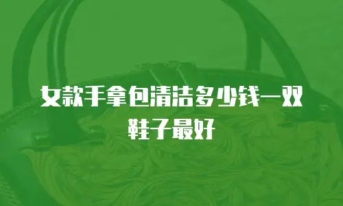 女款手拿包清洁多少钱一双鞋子最好