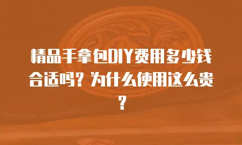 精品手拿包DIY费用多少钱合适吗？为什么使用这么贵？