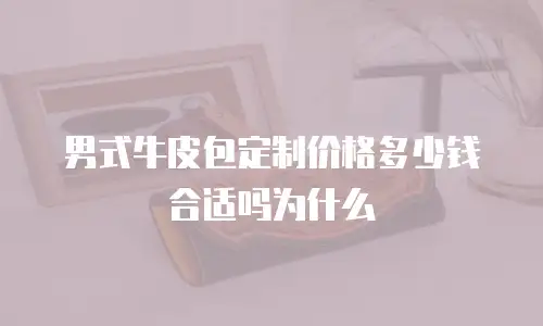 男式牛皮包定制价格多少钱合适吗为什么