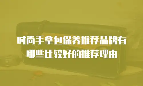 时尚手拿包保养推荐品牌有哪些比较好的推荐理由