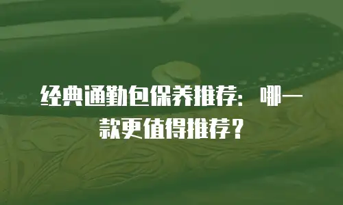 经典通勤包保养推荐：哪一款更值得推荐？