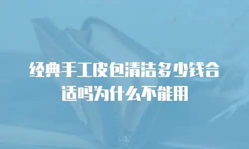 经典手工皮包清洁多少钱合适吗为什么不能用