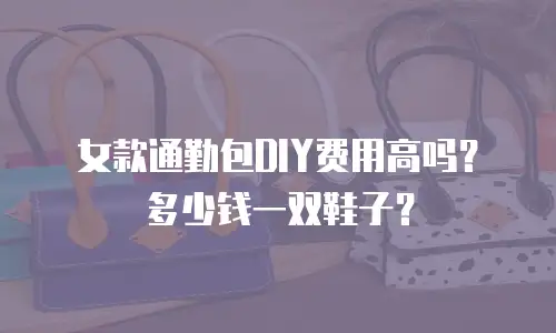女款通勤包DIY费用高吗？多少钱一双鞋子？