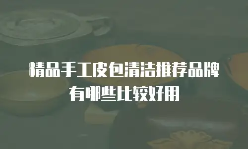 精品手工皮包清洁推荐品牌有哪些比较好用
