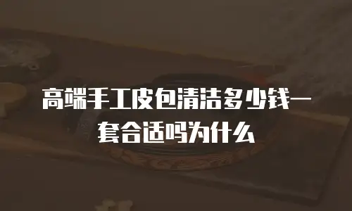 高端手工皮包清洁多少钱一套合适吗为什么