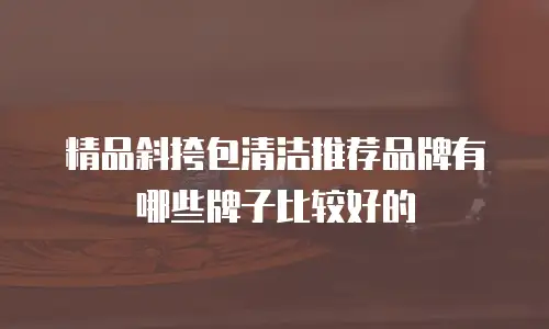 精品斜挎包清洁推荐品牌有哪些牌子比较好的